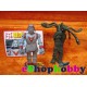 RARE Furuta Johnny Sokko FLYING ROBO Vs Satan Rose Mini Robot Figure Set #3