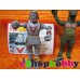 RARE Furuta Giant RoboJohnny Sokko Flying Robo Vs Lygon Mini Robot Figure Set #4