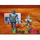 RARE Furuta Giant Robo Johnny Sokko Calamity Vs Tentaclon Mini Robot Figure #7