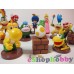 FURUTA Choco Egg Super Mario Series 4 Character Mini Figure Set of 14pcs